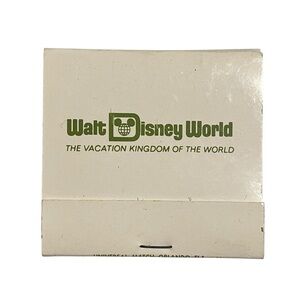 Walt Disney World Golf Resort Hotel Vintage Matchbook
